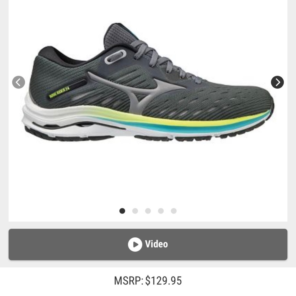 Women’s mizuno wave rider 24, new, unworn